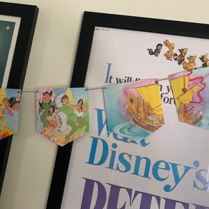 Peter Pan banner bunting garland