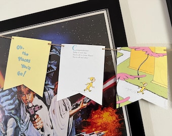 Dr. Seuss Oh The Places You Will Go banner bunting garland