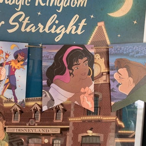 Hunchback of Notre Dame banner bunting garland