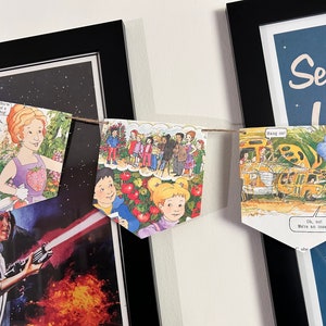 Magic School Bus banner bunting garland