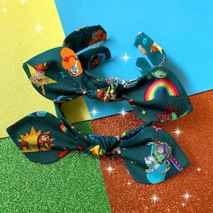 Toy Story knot bow headband