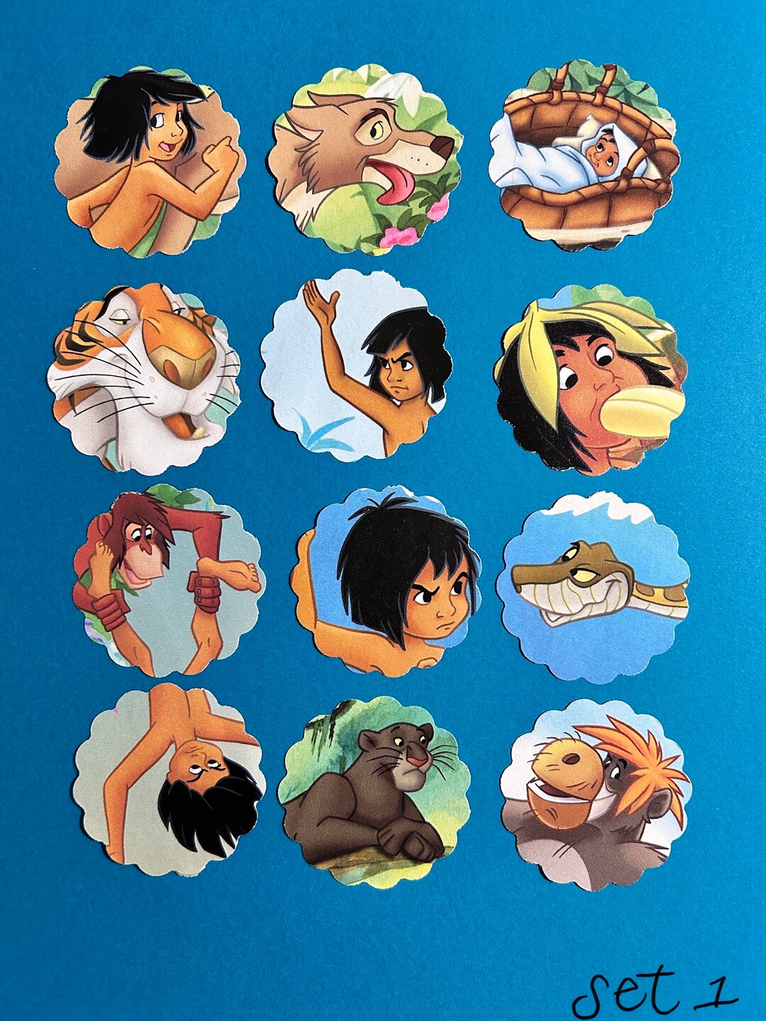 The Jungle Book Cupcake Toppers/ Tags/ Straws Etsy