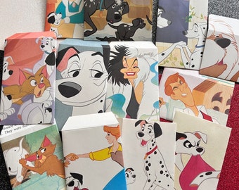 101 Dalmatians mini envelope/ junk journal/ keepsake envelope/ Disney envelope