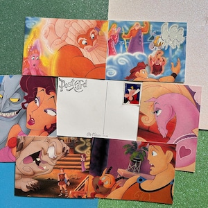 Hercules postcards/ Hercules note card  Disney postcard/ blank note card