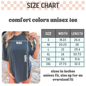 a women's size chart for a t - shirt