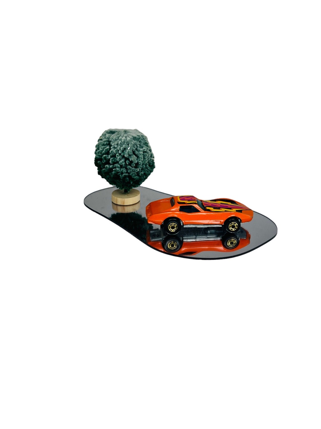 1975 Hot Wheels Orange Flying Colors Corvette Stingray Die Cast Car Etsy