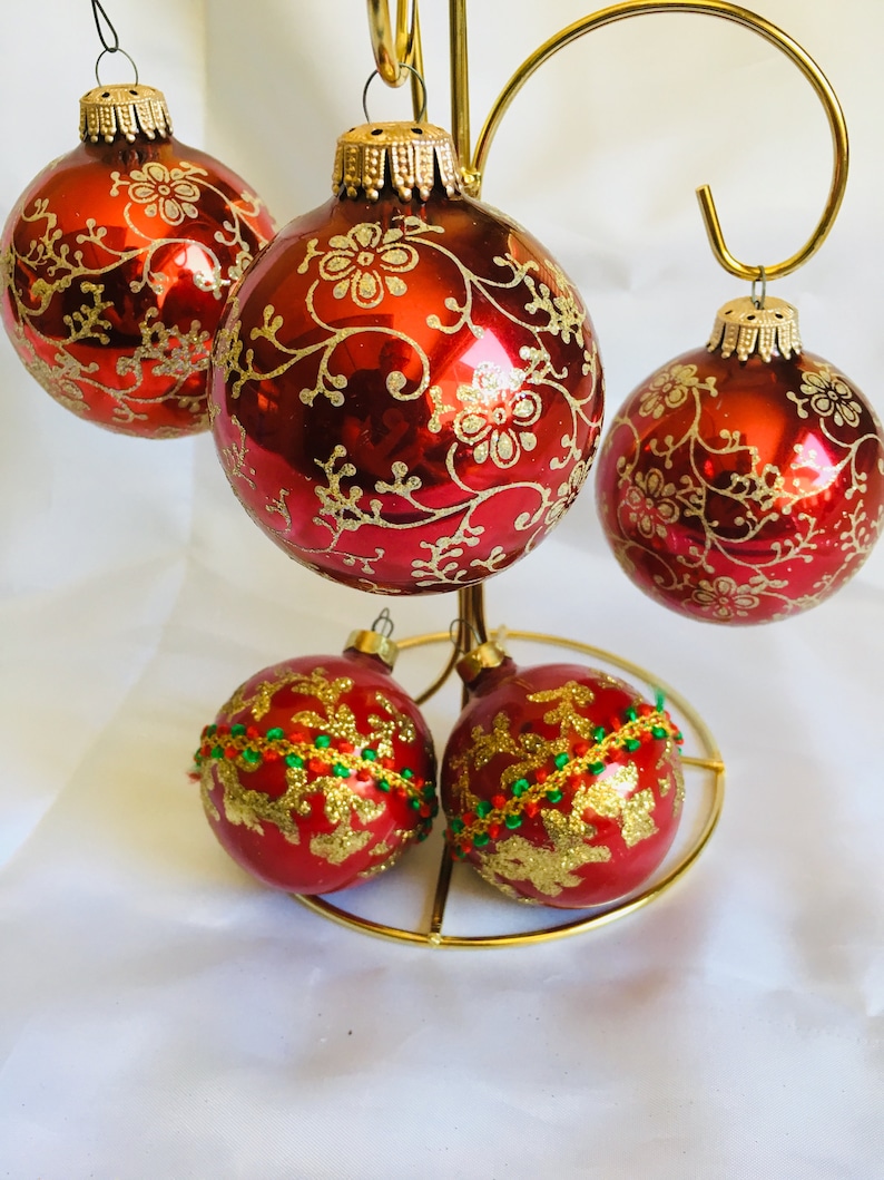 Large Plastic SantaClaus Head GlassesChristmas Ornament Holiday Craft Sparkling