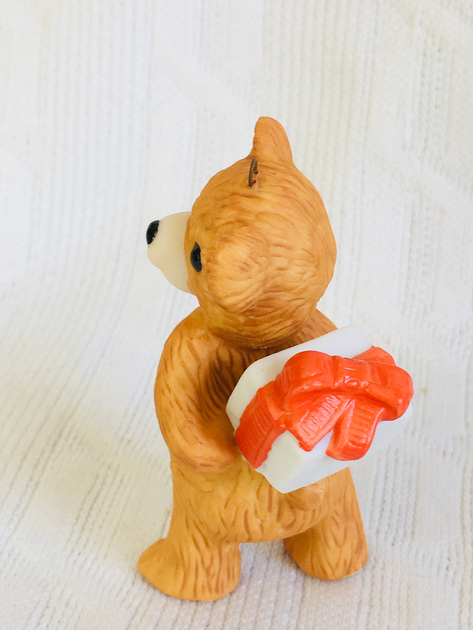 1986 Hallmark Ornament Cinnamon Bear4th in Porcelain Bear Etsy