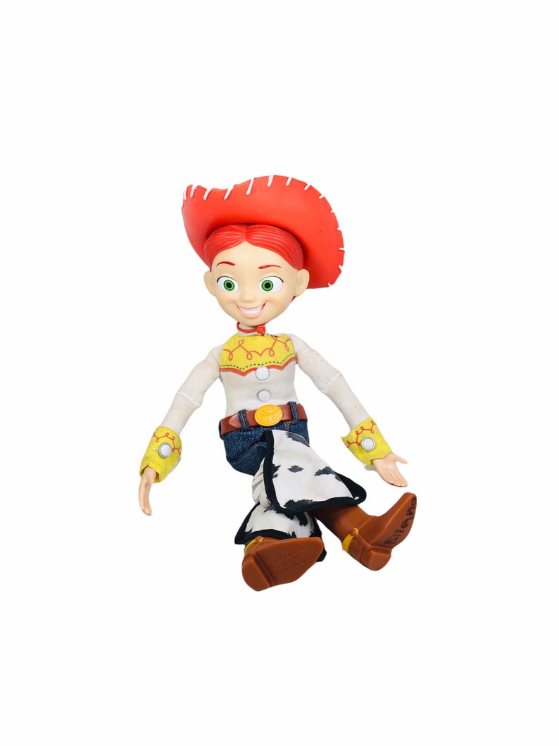 disney parks pixar toy story talking jessie figure pull string new with box