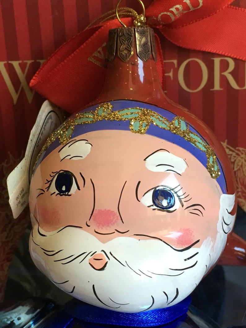 Waterford Holiday Heirlooms Majestic Santa Collectors Limited Edition #5972000 Made In Italy A9
