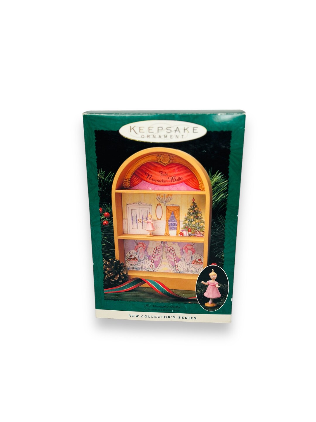 1996 Hallmark Nutcracker Ballet Display Stage With Box & Ballerina Etsy