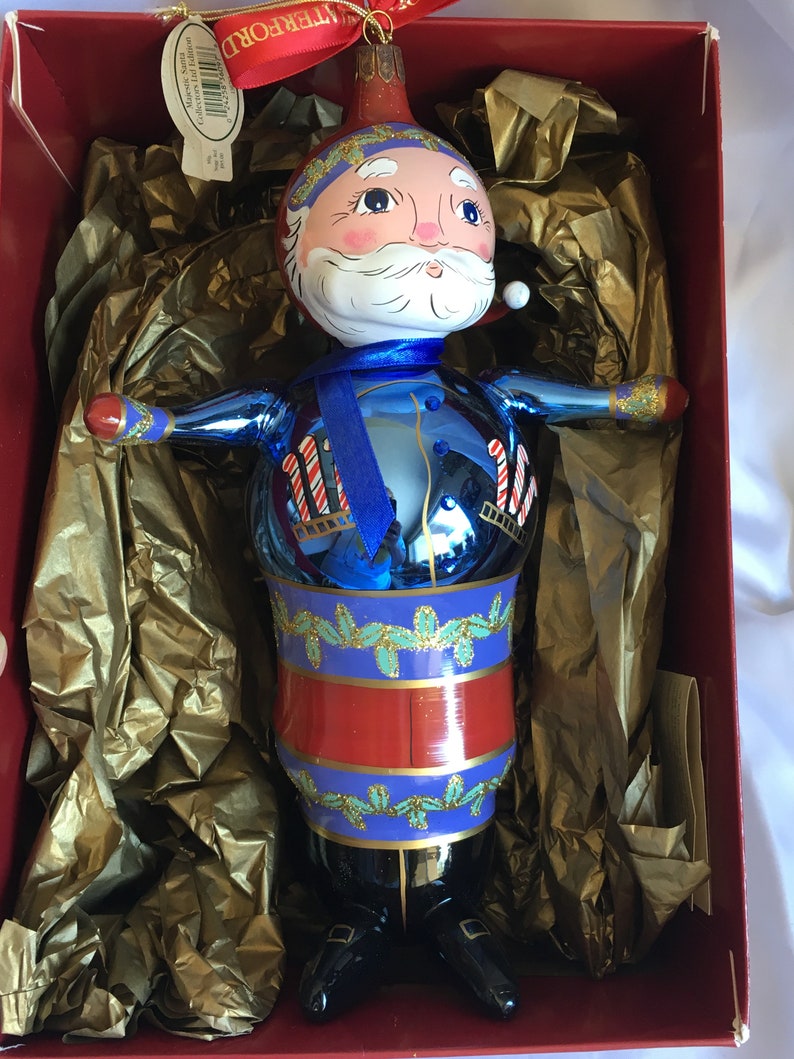 Waterford Holiday Heirlooms Majestic Santa Collectors Limited Edition #5972000 Made In Italy A9