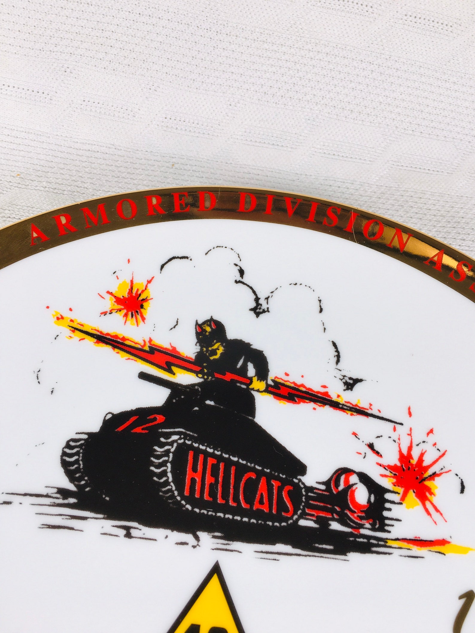1995 WW2 12th Armored Division Hellcats 50th Anniversary Etsy