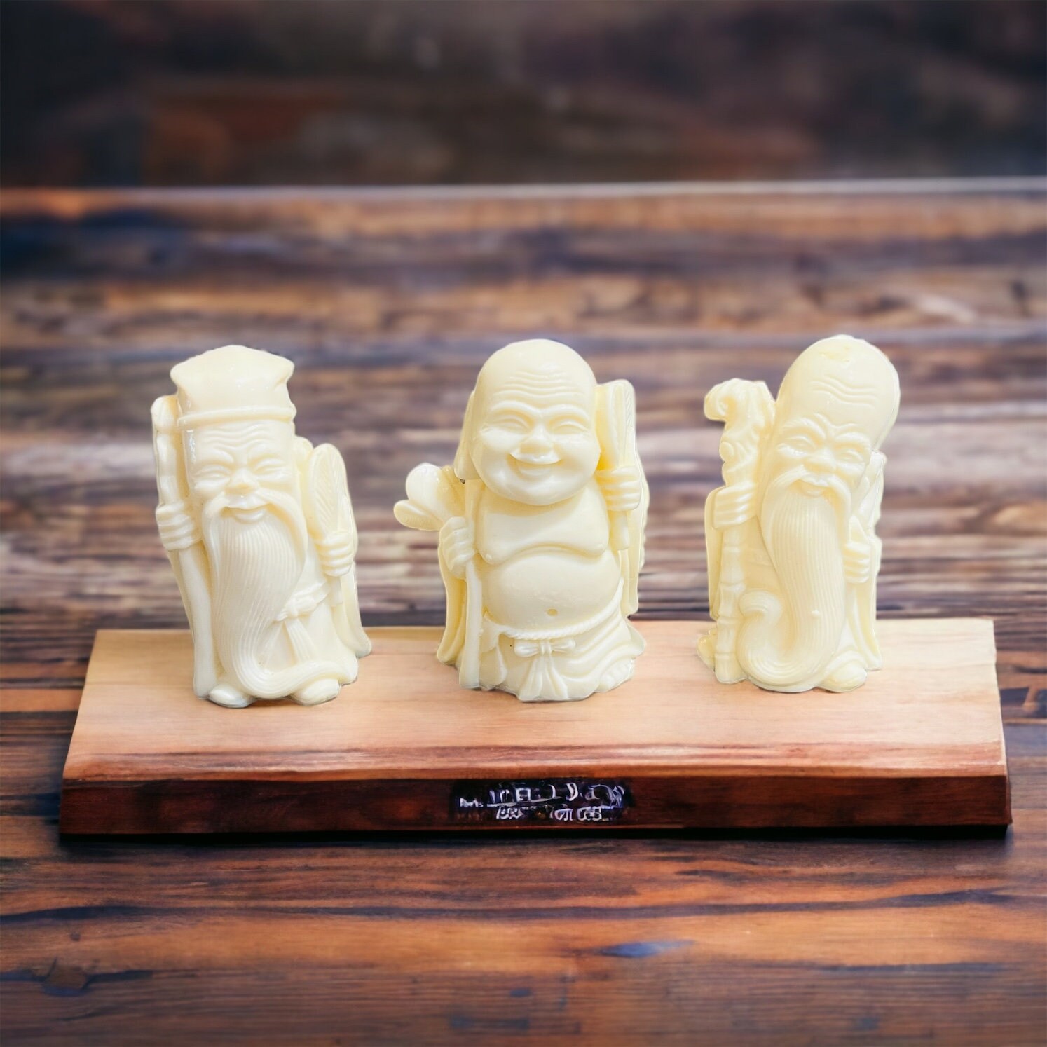 Fu Lu Shou Statues - Etsy