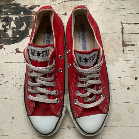 red converse size 4.5