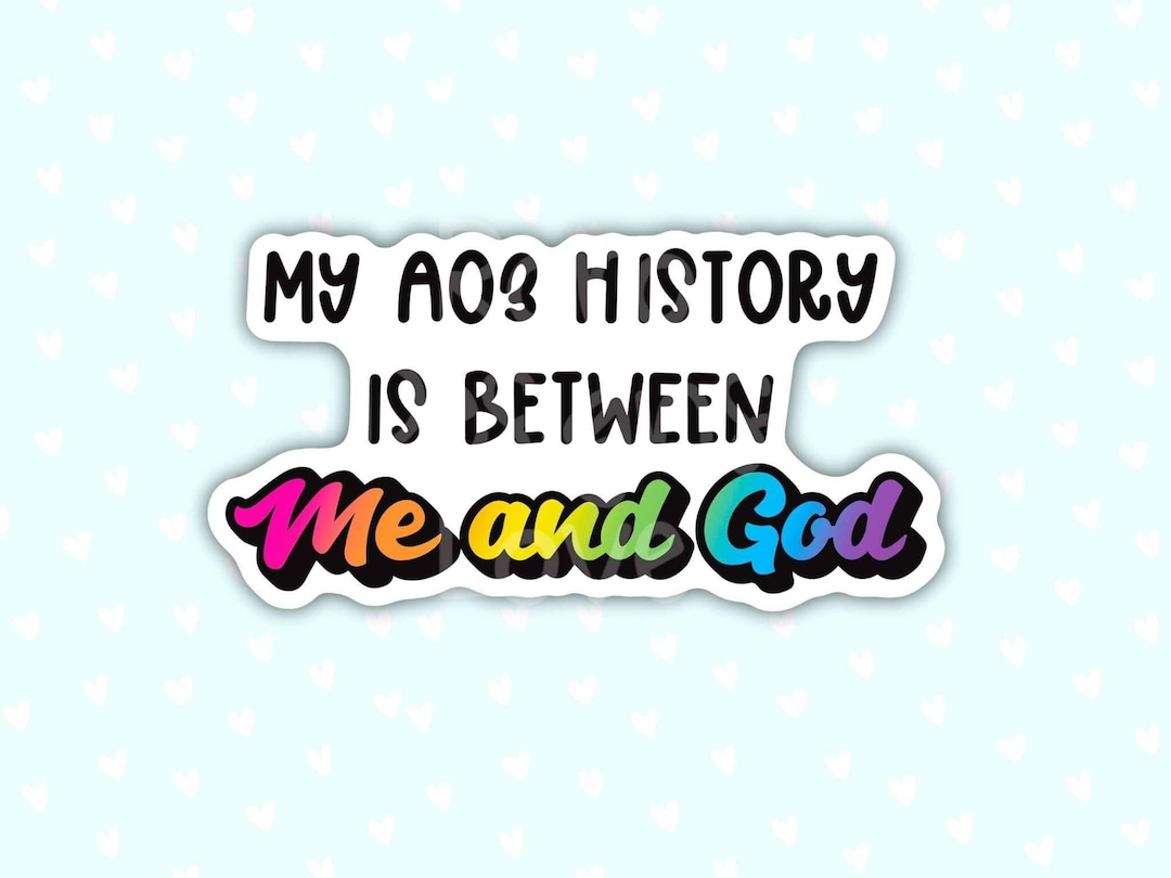 Ao3 Sticker, Smut Stickers for Water Bottle, Bookish Reader Gifts for