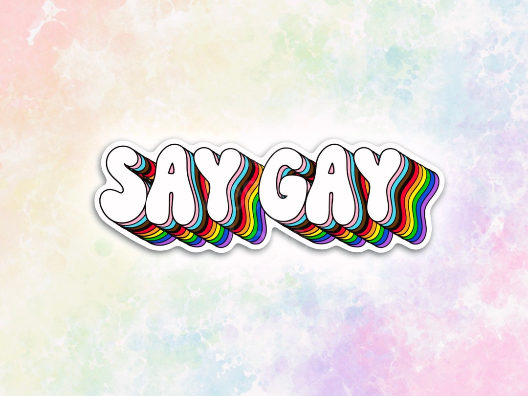 Progress Pride Flag Sticker, Queer Sticker for Water Bottle, LGBTQIA ...