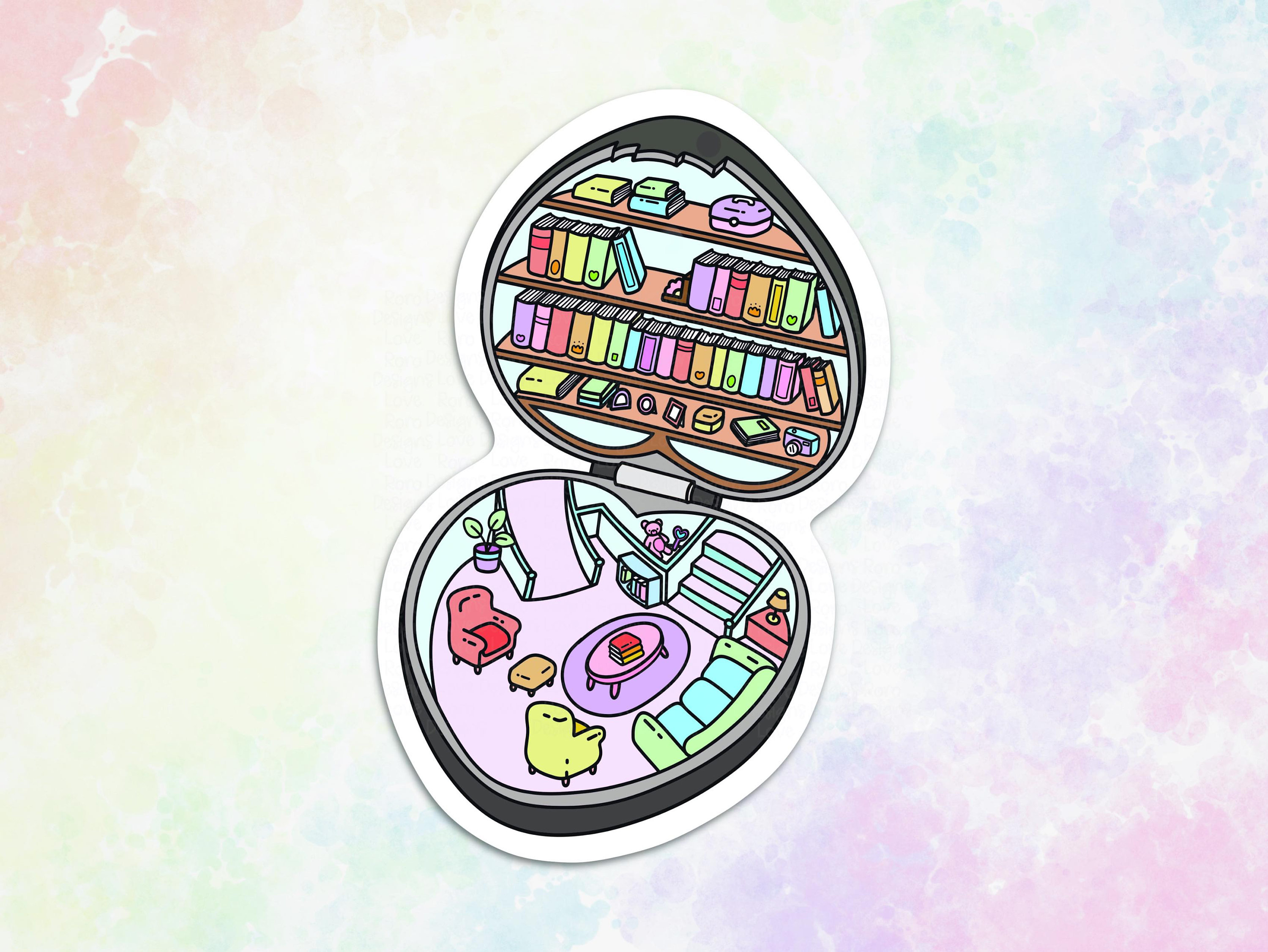 Subtle Progress Pride Flag Sticker for Water Bottles, Retro Pocket ...