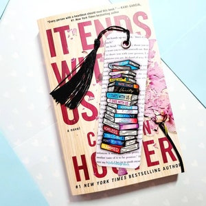 Colleen Hoover bookmark for women, romance reader gift, it's a coho thing bookmark, page marker for book lovers, bookish merch, best seller Bild 3