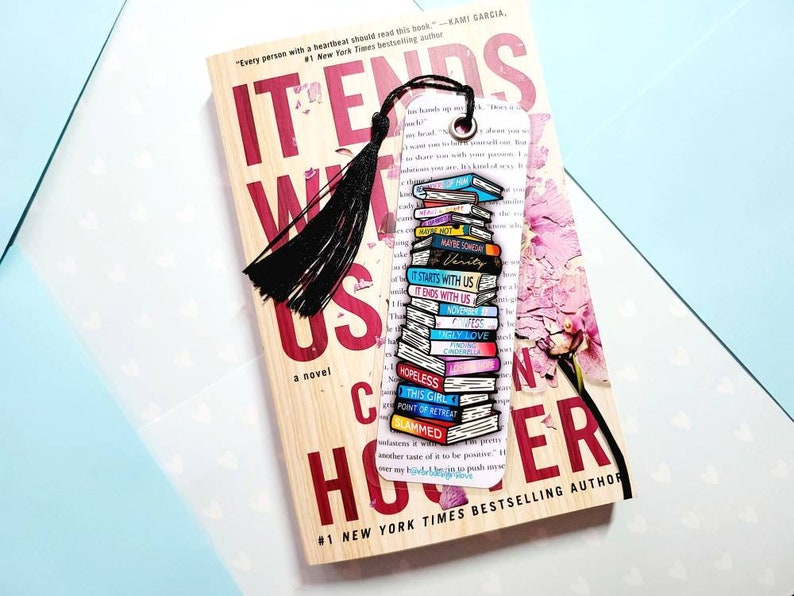 Colleen Hoover bookmark for women, romance reader gift, it's a coho thing bookmark, page marker for book lovers, bookish merch, best seller Bild 3