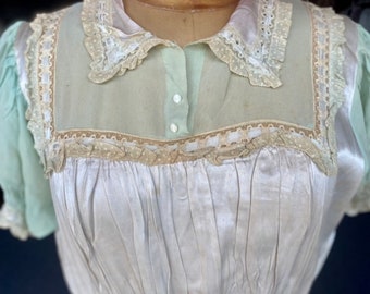 1940’s Silk Satin Nightgown/Dress