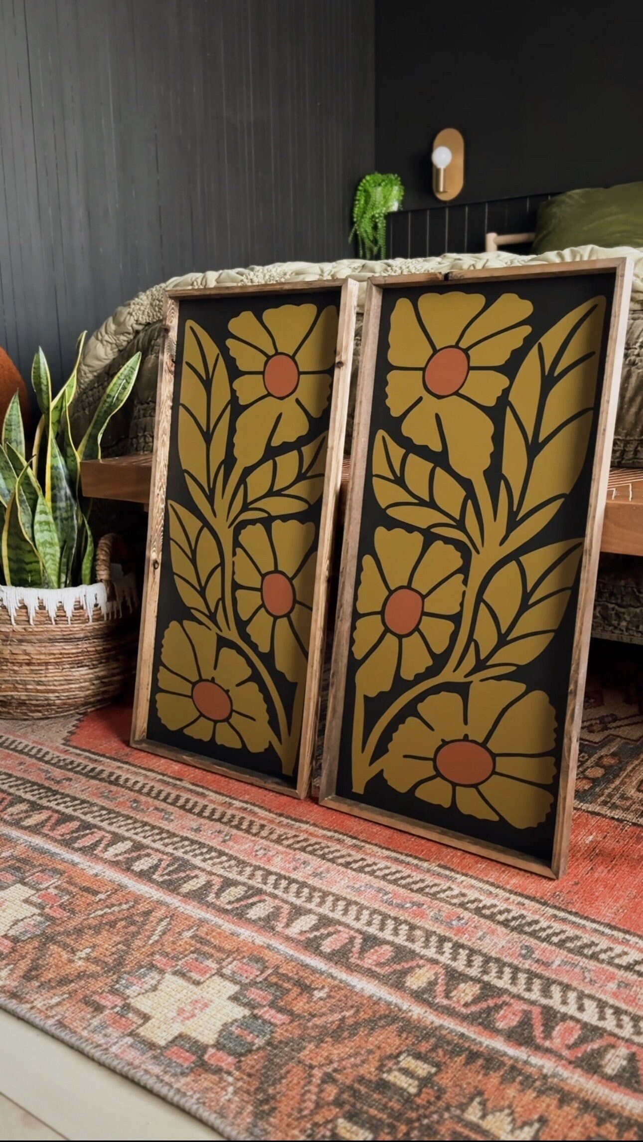 Mid Century Floral
