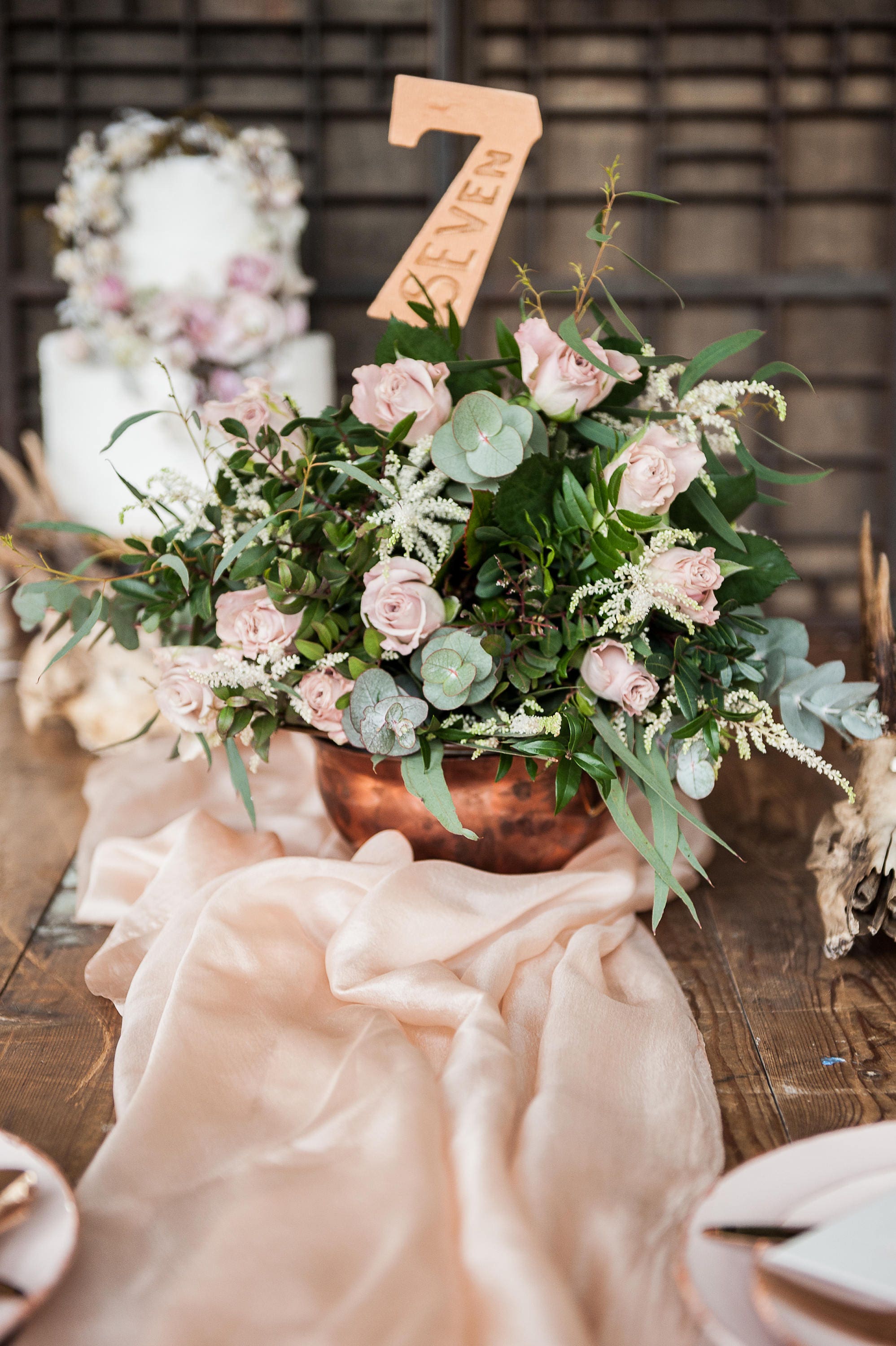 Peach silk table runner handdyed soft pale peach nude silk Etsy