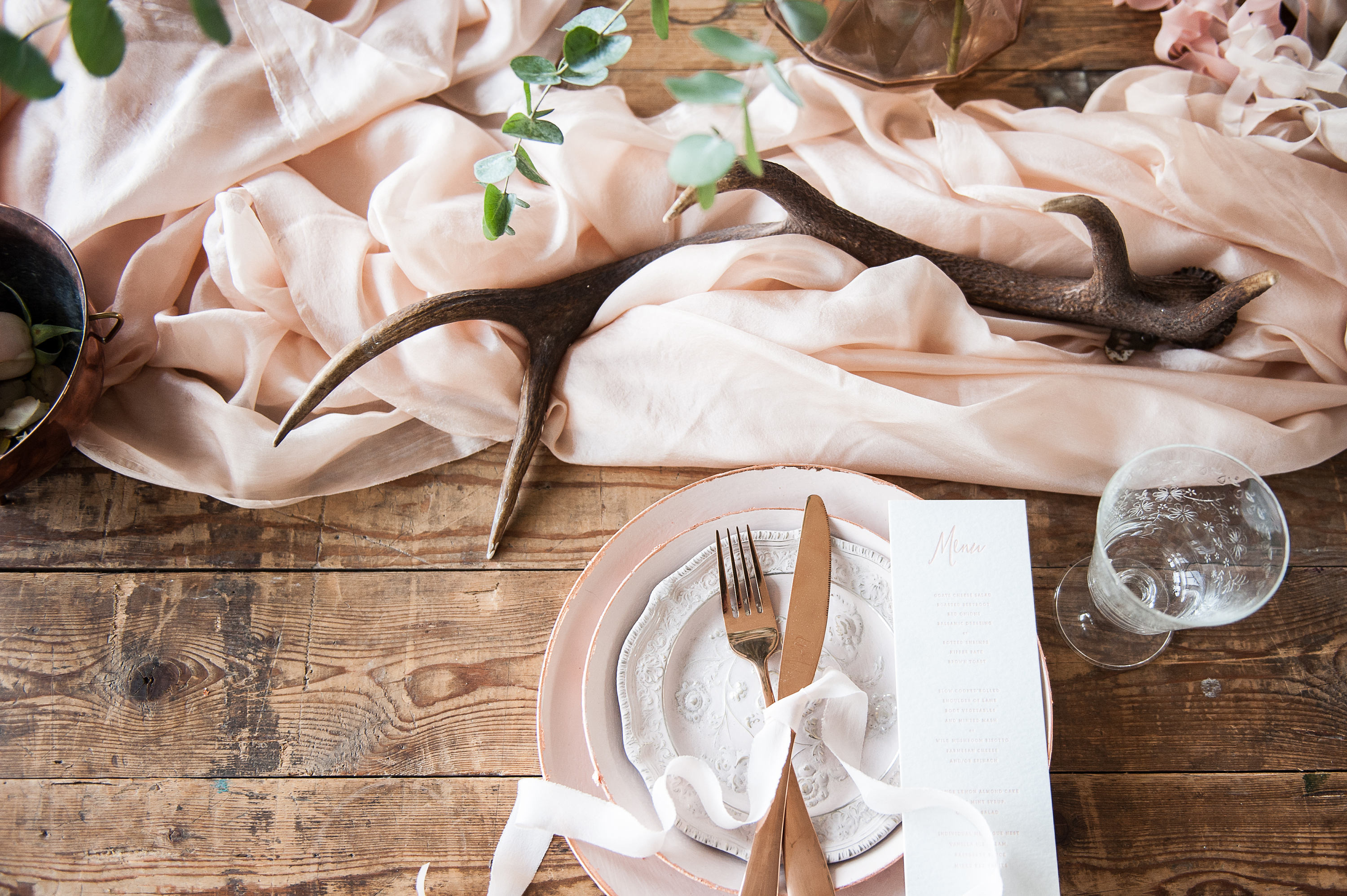 Peach silk table runner handdyed soft pale peach nude silk Etsy