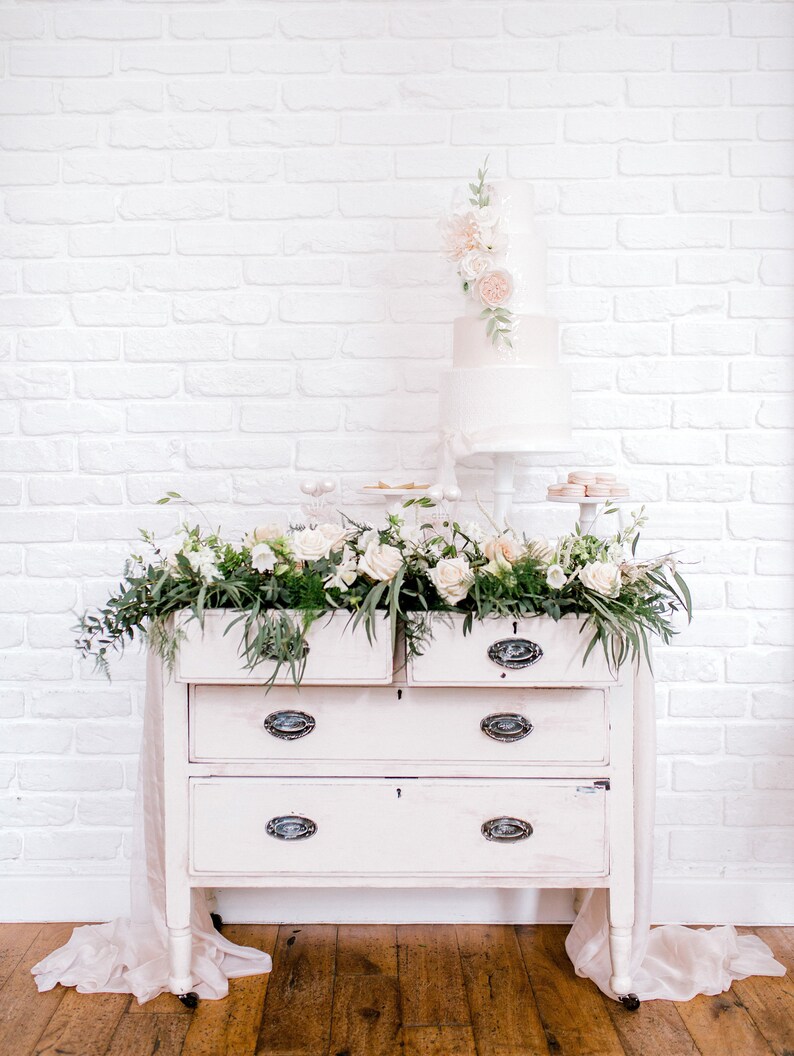 Almond Blush Sheer Silk Table Runner Bridal Sash Handdyed Etsy