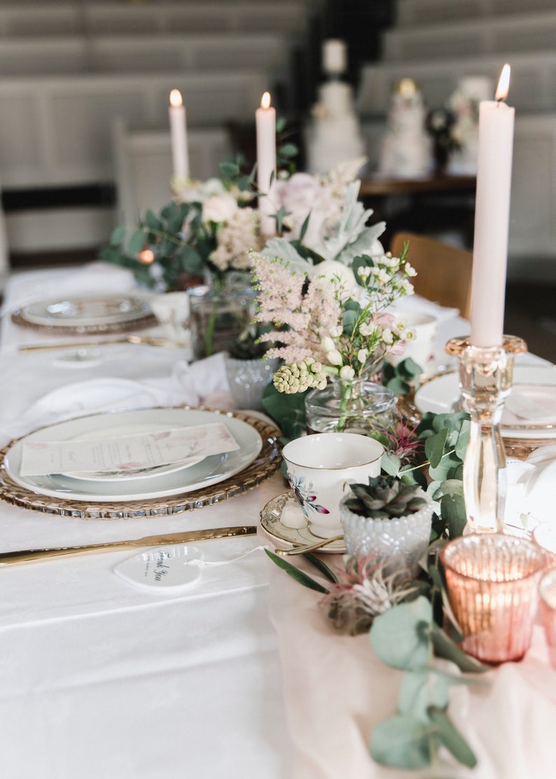 Powder Pink sheer silk table runner, bridal sash , hand-dyed sheer silk fabric , bridal bouquet, pink silk, blush silk, silk gauze image 1