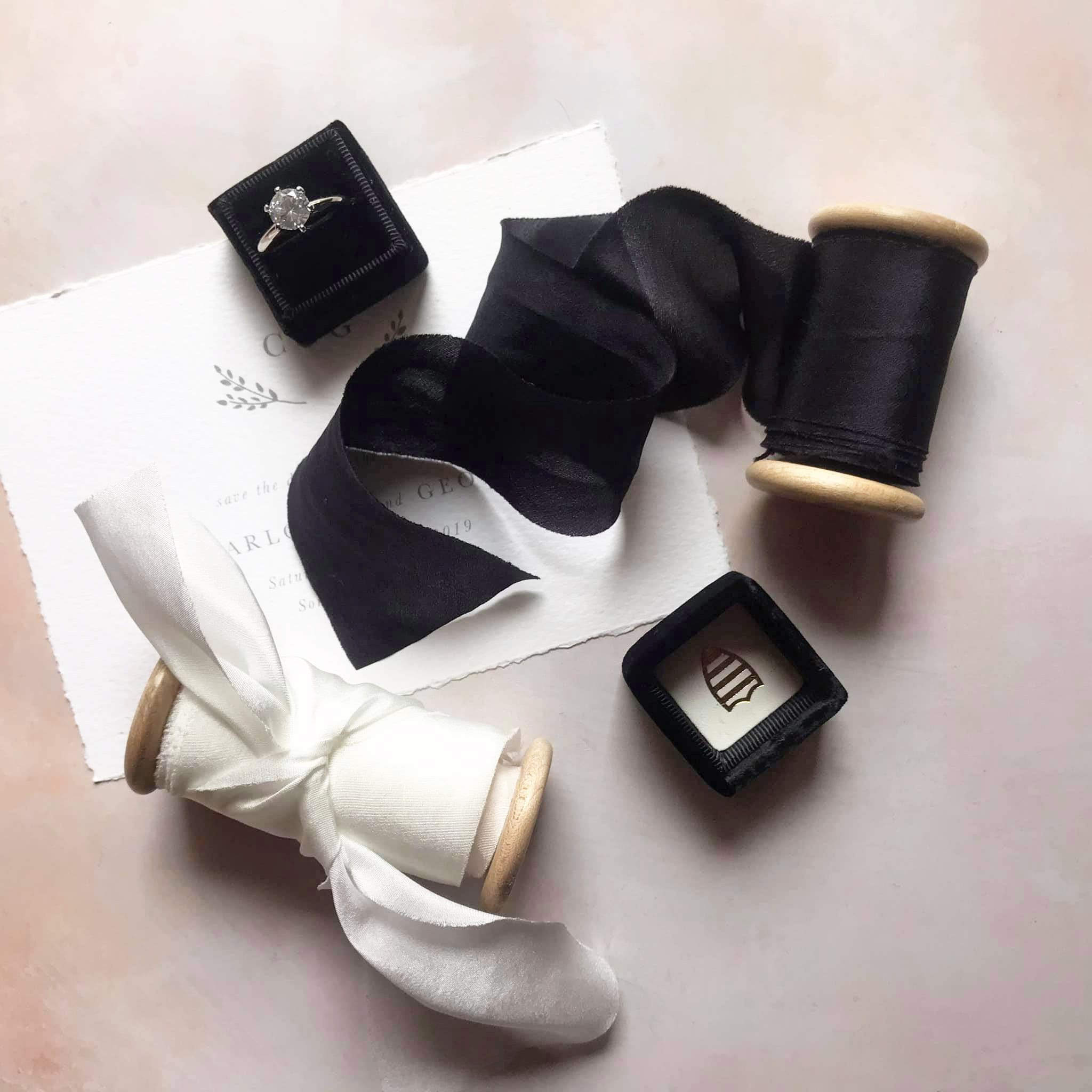 Habotai Silk Ribbon - Etsy