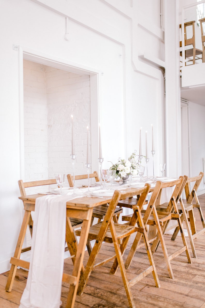 Almond Blush Sheer Silk Table Runner Bridal Sash Handdyed Etsy