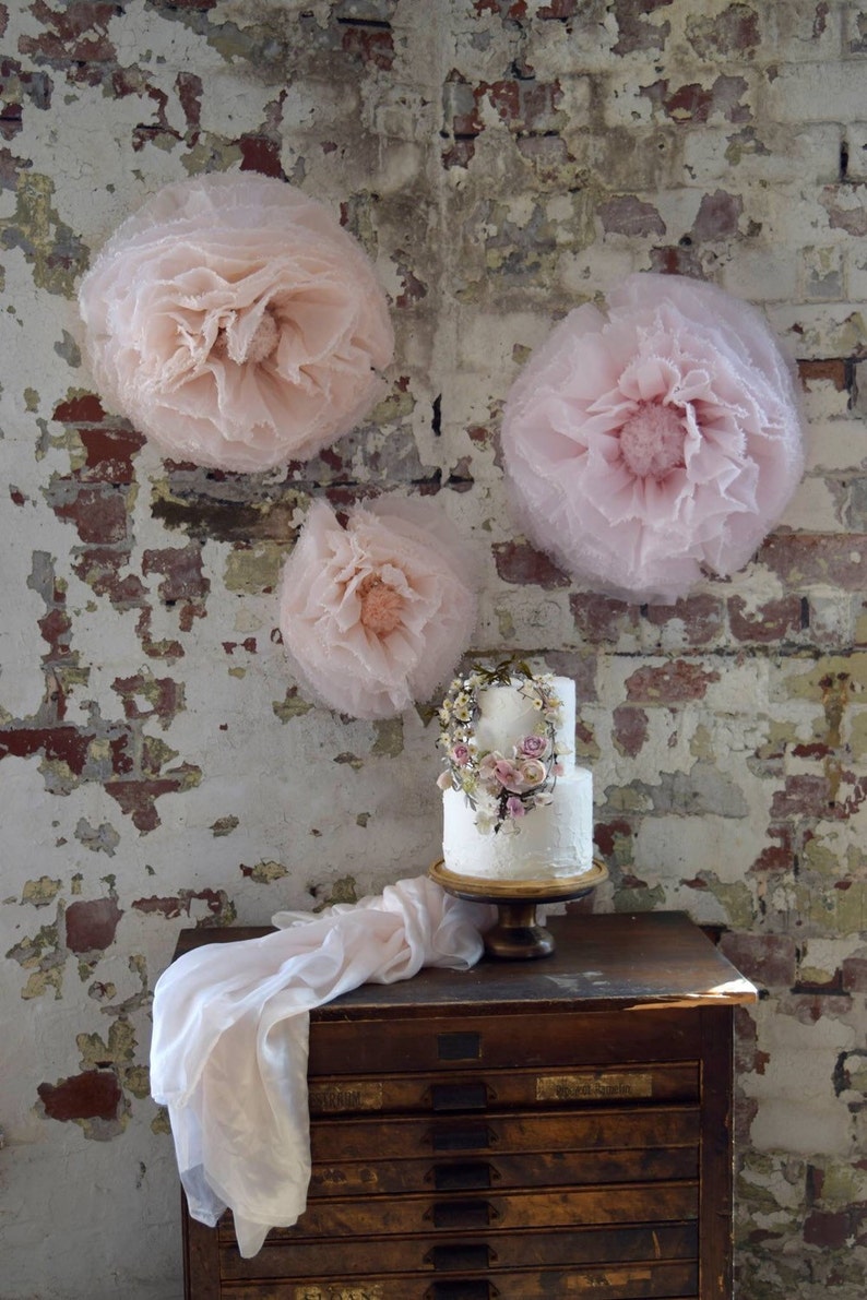 Pink Blush Sheer Silk Table Runner Bridal Sash Handdyed Etsy UK