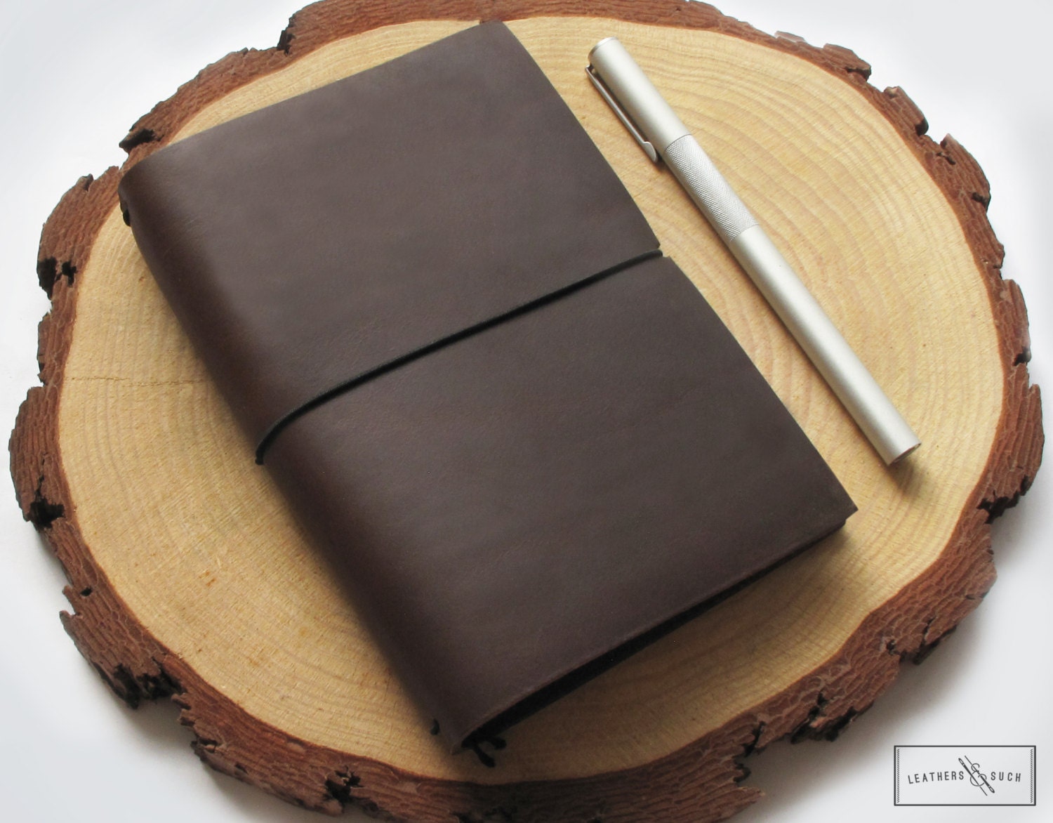 Leather Notebook Cover Horween Leather A6 Muji Notebooks Midori Style