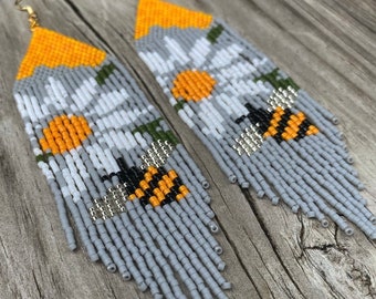 Making Honey Fringe Earrings