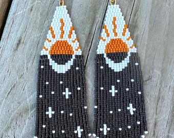 Live By The Sun Love By The Moon Fringe Earrings
