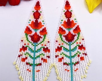 Peonie Fringe Earrings