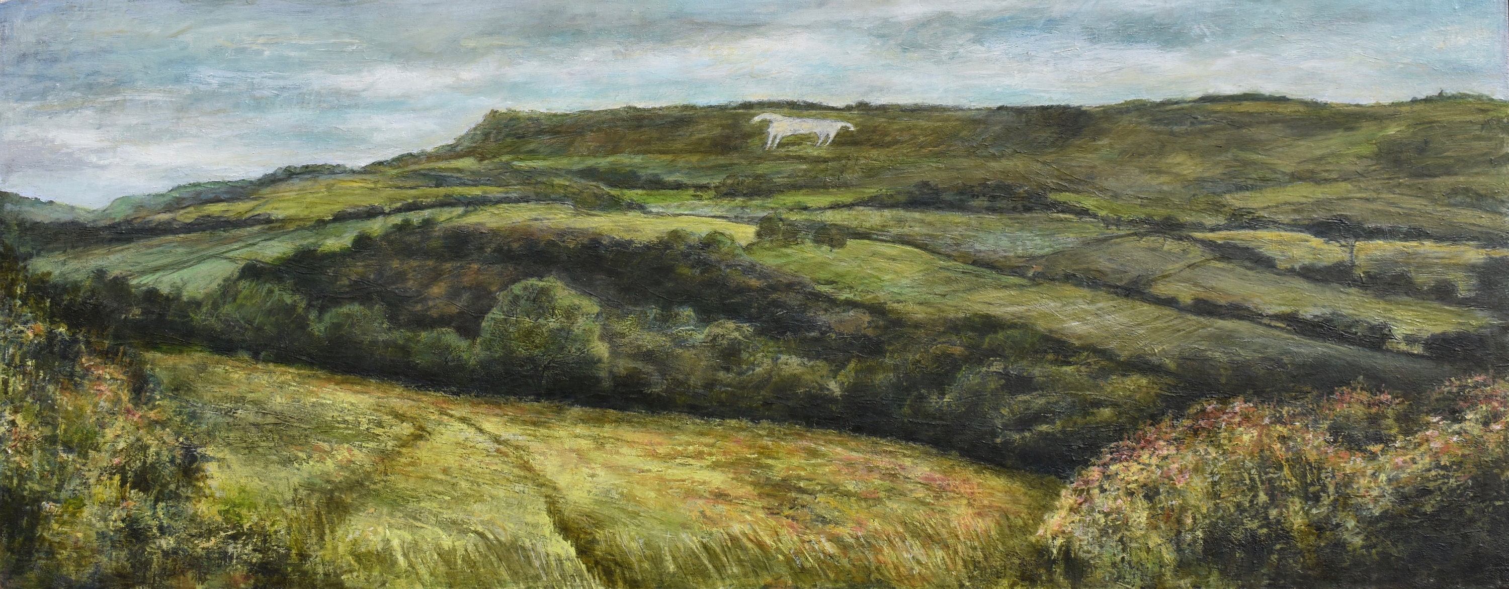 The White Horse of Kilburn North Yorkshire Landscape Fine Art Giclée