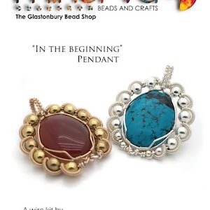 In the Beginning Wire Wrapped Pendant Tutorial by Lonely Soldier Designs