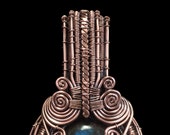 PDF In The Studio 01 Wire Wrapped Pendant Tutorial by Lonely Soldier Designs