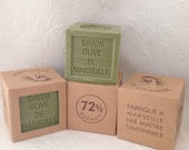 Real Marseille SOAP baked natural 100% cauldron for the PSC to olive oil sold by unit