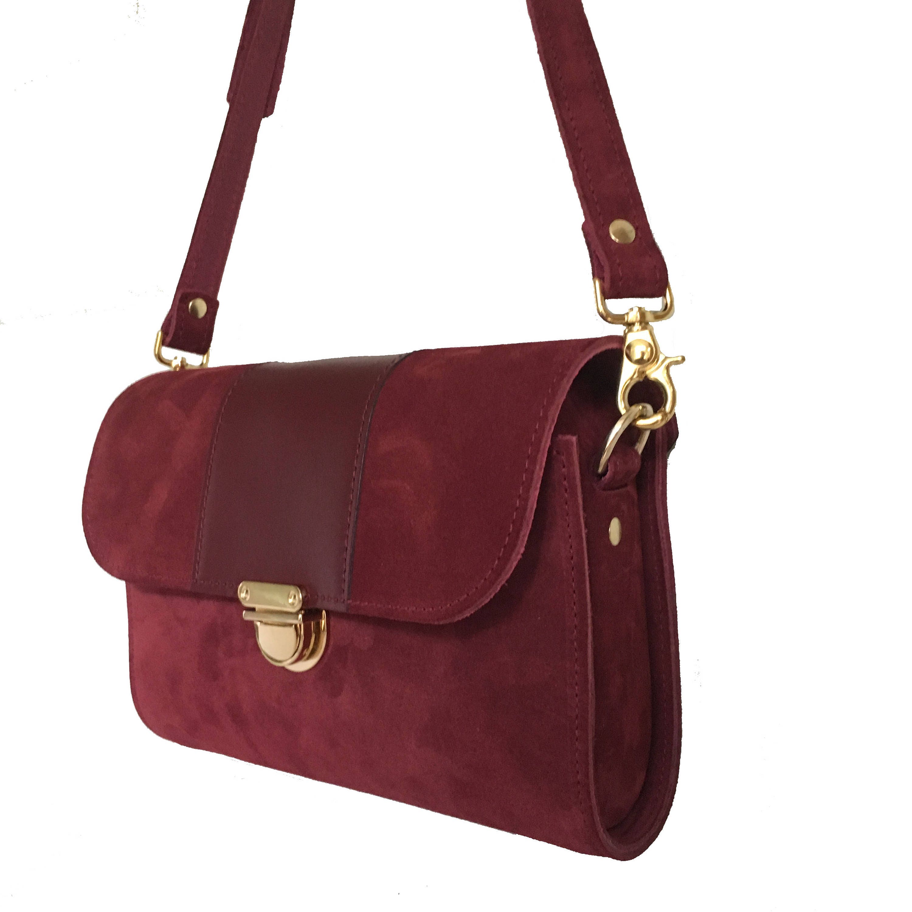 Suede Bag Handbag