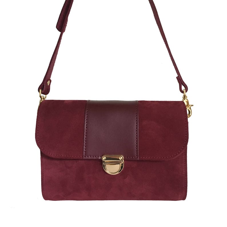 burgundy clutch bag uk
