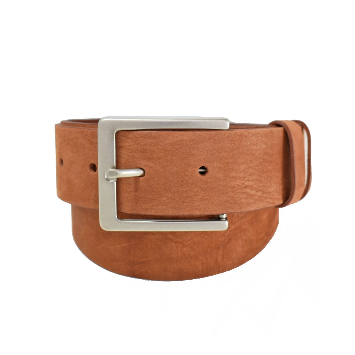 Light Brown Nubuck Leather Belt 1 1/2 4cm Nubuck - Etsy
