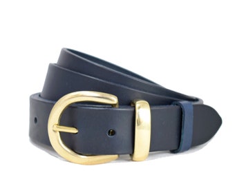 マディソンブルー　ROUND BUCKLE BELT 01 1