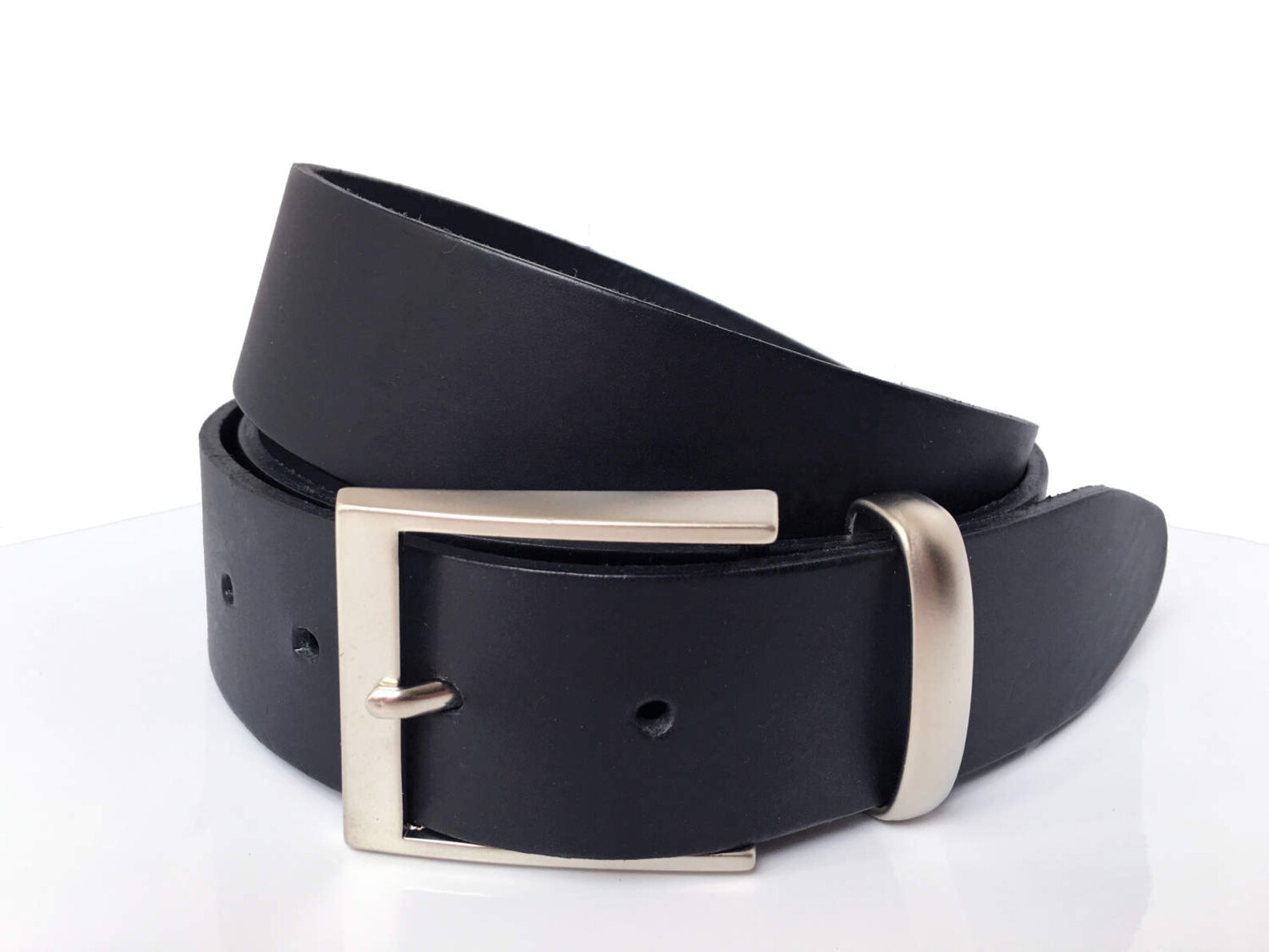 mens silver belt