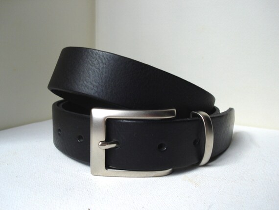 black mens dress belt Men's Dress Belt