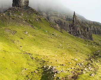 Storr Landscape Print, Scotland Photography Print, Isle of Skye Print, Landscape Photo Print, Landscape Home Decor, Nature Home Decor,
