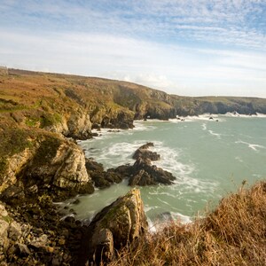 Landscape Photography Print, Welsh Coast Photo Print, Nature Wall Art, Ocean Wall Art, New Home Gifts, Home Wall Decor, Wales Photo Print