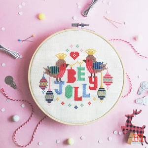 The 12 Days of Christmas - printed cross stitch chart — Satsuma Street